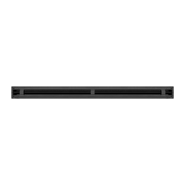 BUILDMART - 36 Black Inch Linear Slot Diffuser - 1 Slot - Single Slot - Decorative Linear Air - Modern Vent Cover for Ceiling, Walls & Floors - Texas Buildmart
