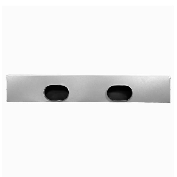 Top of 72 Inch 2 Slot Linear Air Vent Plenum Box - 72 Inch 2 Slot Linear Diffuser HVAC Duct - Texas Buildmart