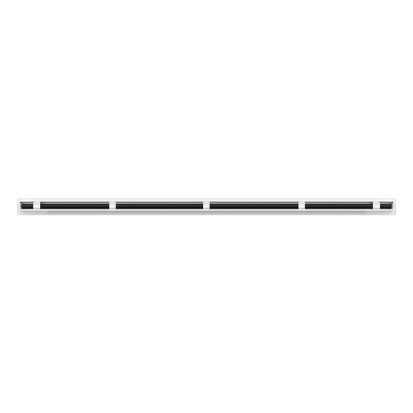BUILDMART - 72 White Inch Linear Slot Diffuser - 1 Slot - Single Slot - Decorative Linear Air - Modern Vent Cover for Ceiling, Walls & Floors - Texas Buildmart