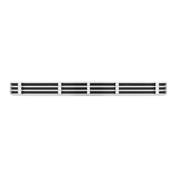 BUILDMART - 72 White Inch Linear Slot Diffuser - 3 Slot - Triple Slot - Decorative Linear Air - Modern Vent Cover for Ceiling, Walls & Floors - Texas Buildmart