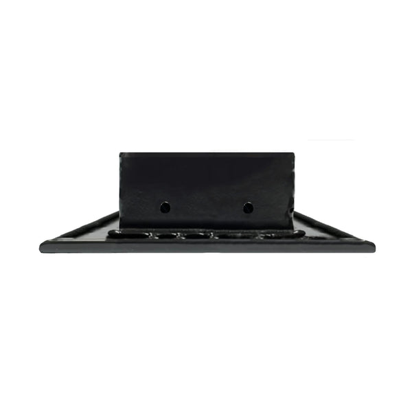 BUILDMART - 12 Black Inch Linear Slot Diffuser - 2 Slot - Double Slot - Decorative Linear Air - Modern Vent Cover for Ceiling, Walls & Floors - Texas Buildmart