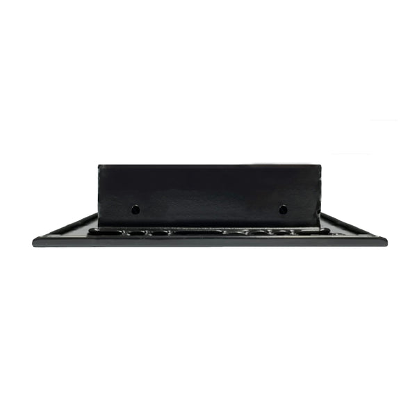 BUILDMART - 12 Black Inch Linear Slot Diffuser - 3 Slot - Triple Slot - Decorative Linear Air - Modern Vent Cover for Ceiling, Walls & Floors - Texas Buildmart