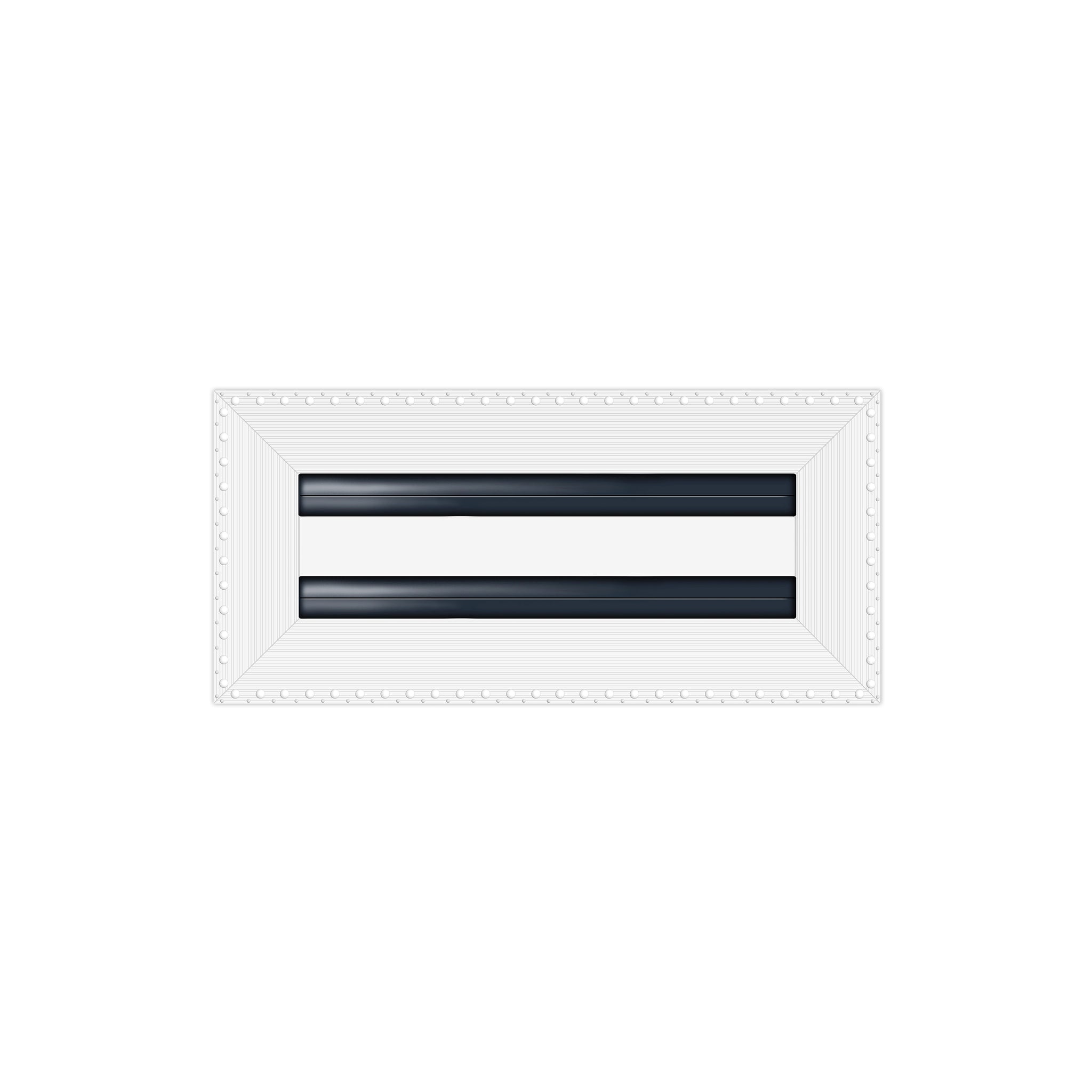 BUILDMART - 10x4 MUD-IN Air Vent Cover - Drywall MUD IN Air Vent - MUD Linear Slot Diffuser - Register Grille for Ceiling and Walls - Texas Buildmart