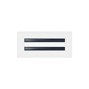 BUILDMART - 10x4 MUD-IN Air Vent Cover - Drywall MUD IN Air Vent - MUD Linear Slot Diffuser - Register Grille for Ceiling and Walls - Texas Buildmart
