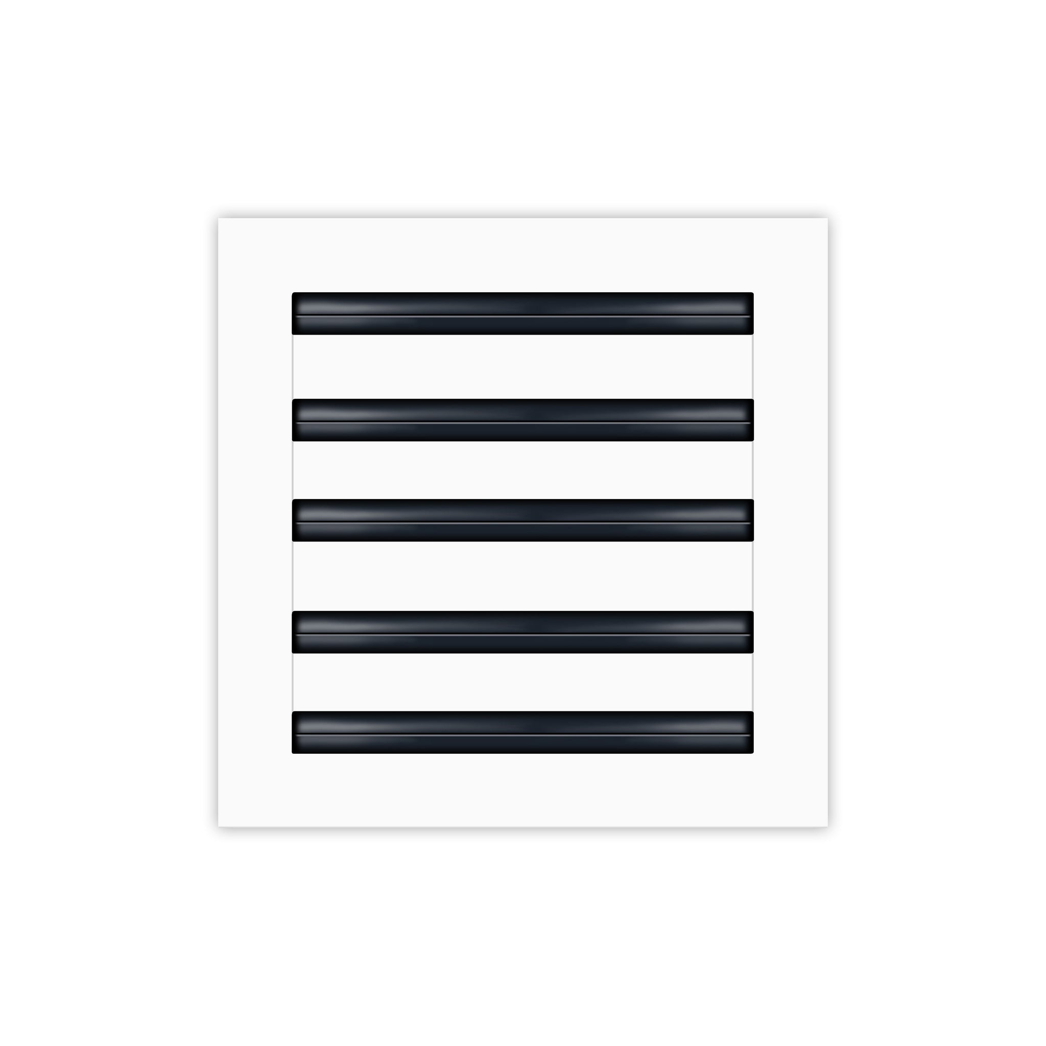BUILDMART - 18x18 Modern AC Vent Cover - Decorative White Air Vent - S