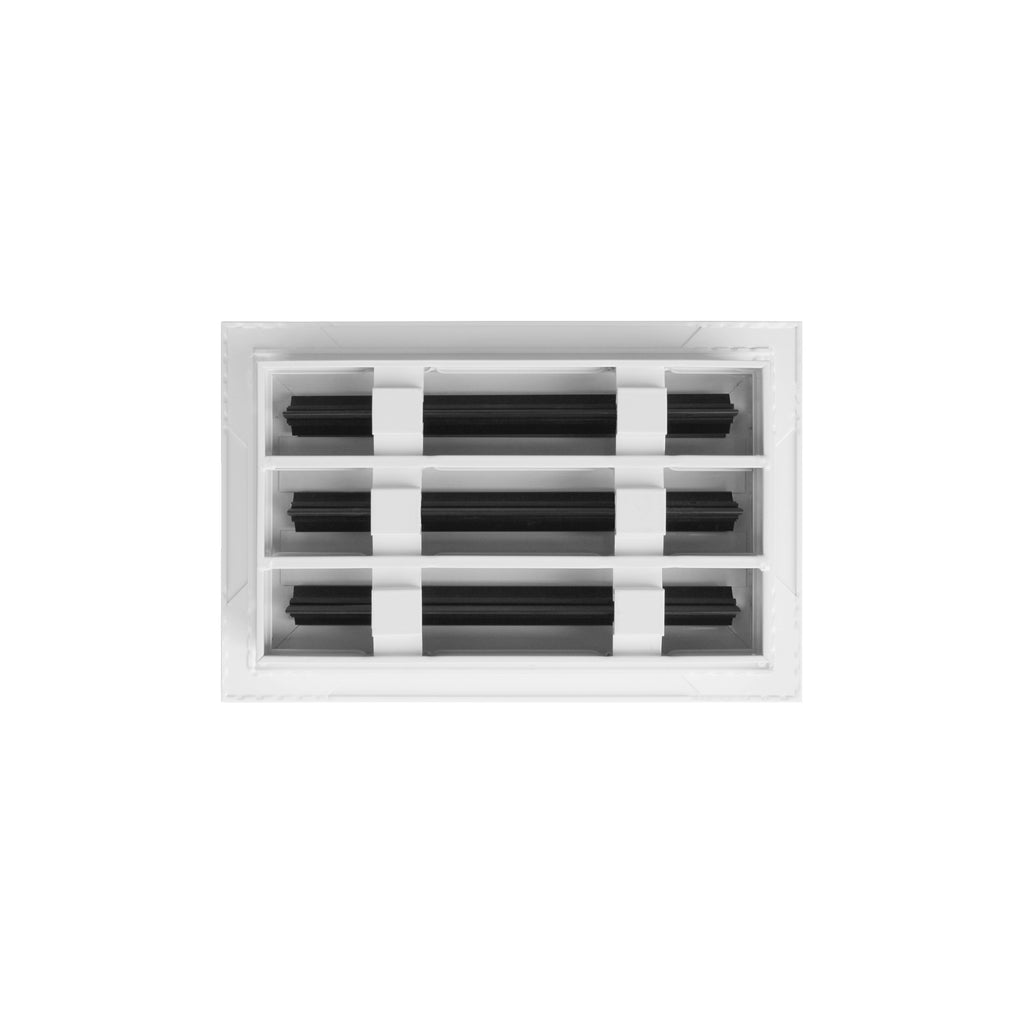 Free Shipping BUILDMART - 25x6 Modern AC Vent Cover - Decorative White Air Vent - Standard Linear Slot Diffuser - Register Grille For Ceiling, Walls & Floors - Texas Buildmart