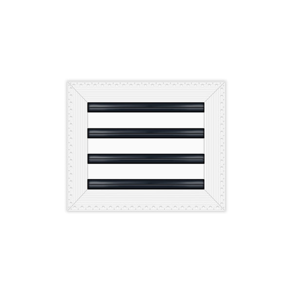 BUILDMART - 12x10 MUD-IN Air Vent Cover - Drywall MUD IN White Air Vent - MUD Linear Slot Diffuser - Register Grille for Ceiling and Walls - Texas Buildmart