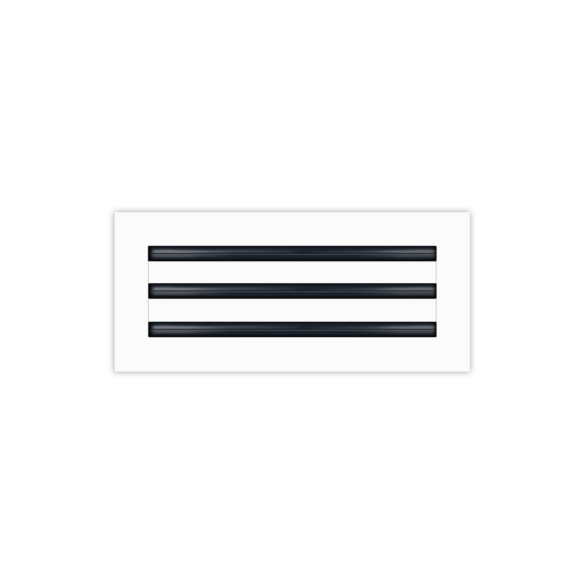 thumbnail image 2 of Air Vent Deflector Modern AC Vent Cover 14x4 - White Linear Slot Diffuser For Ceiling, Wall & Floor - Texas Buildmart Air Conditioner Vent Covers Texas 2 of 13