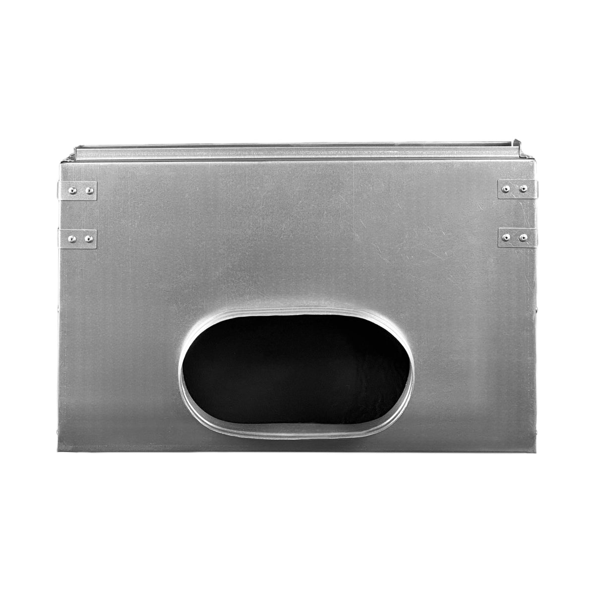 BUILDMART - 18 Inch Plenum Box for [18 Inch Linear Slot Diffuser - (1 ...