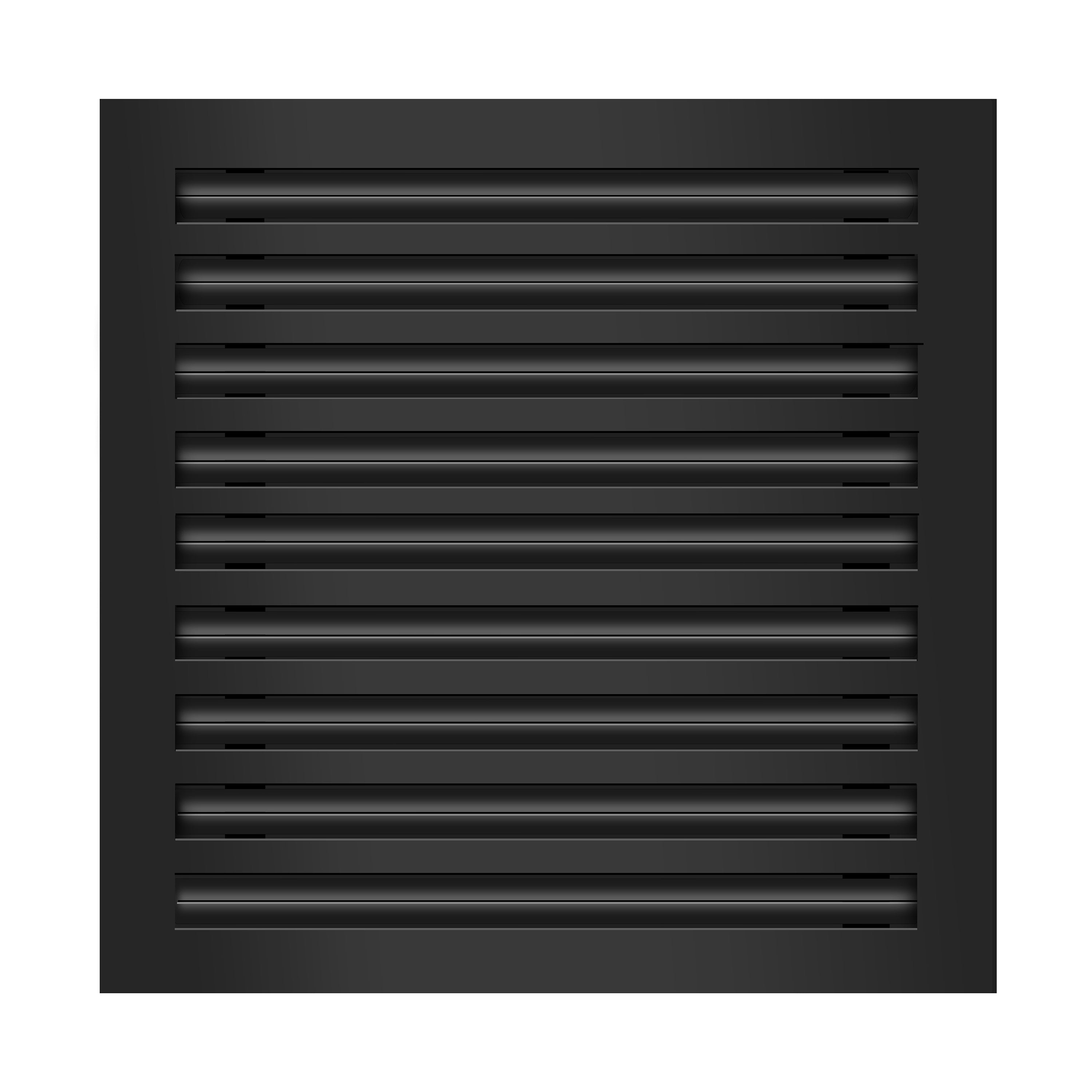 Aluminum Air Vent Grill 18-7/8x3-1/8 inch - Black