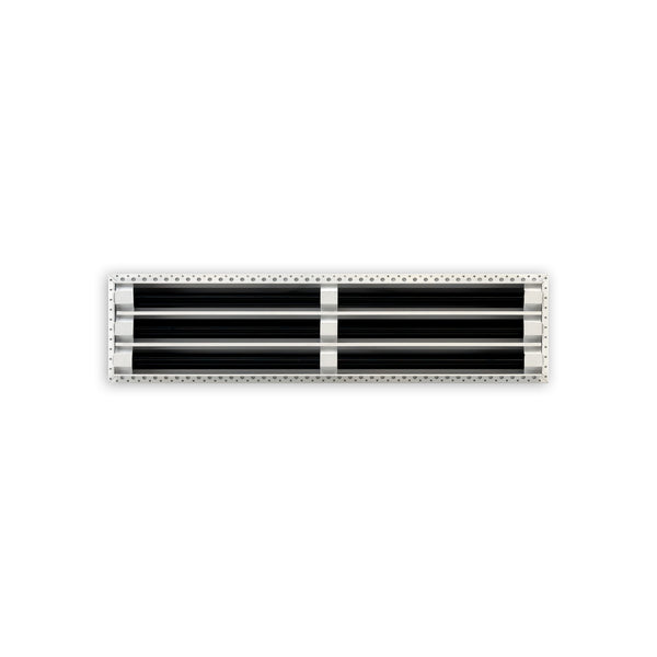 BUILDMART - 26x6 MUD-IN Air Vent Cover - Drywall MUD IN White Air Vent - MUD Linear Slot Diffuser - Register Grille for Ceiling and Walls - Texas Buildmart