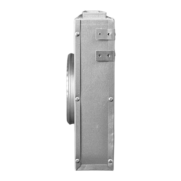 Entry View of 36 Inch 1 Slot Linear Air Vent Plenum Box - 36 Inch 1 Slot Linear Diffuser HVAC Duct - Texas Buildmart