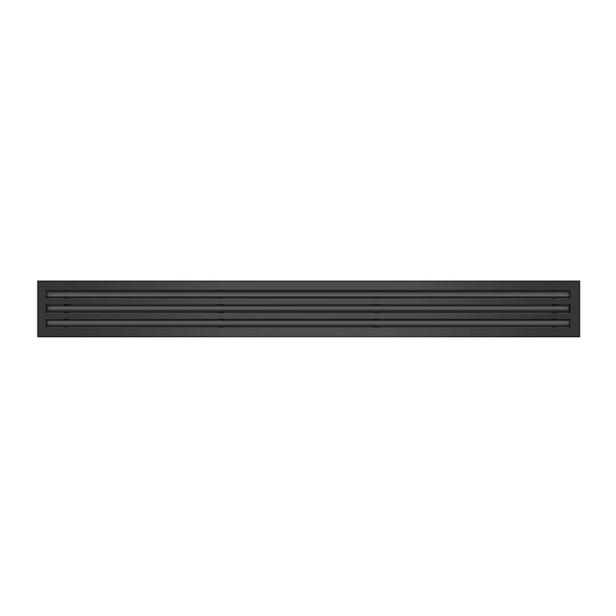 48 Inch Diffuser BUILDMART - 48 Inch Linear Slot Diffuser - (3 Slot) Triple Slot - Black ...