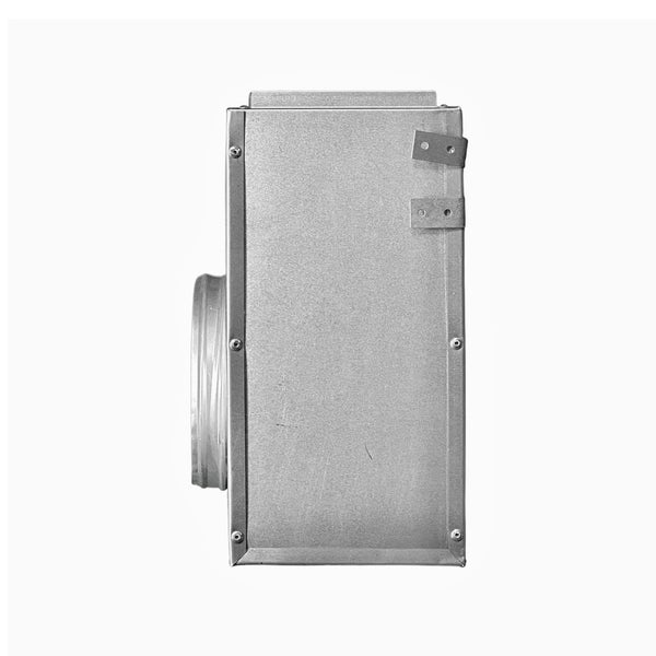 Side of 60 Inch 3 Slot Linear Air Vent Plenum Box - 60 Inch 3 Slot Linear Diffuser HVAC Duct - Texas Buildmart