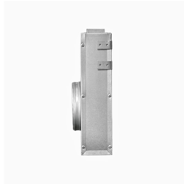 Side of 72 Inch 1 Slot Linear Air Vent Plenum Box - 72 Inch 1 Slot Linear Diffuser HVAC Duct - Texas Buildmart