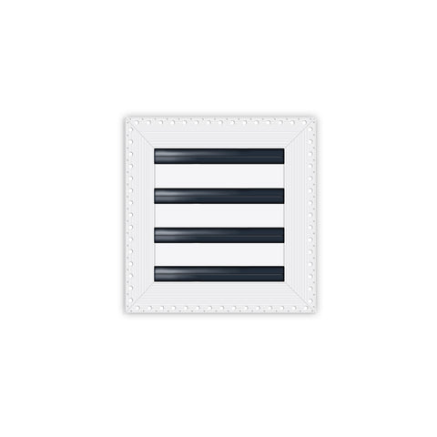 BUILDMART - 8x8 MUD-IN Air Vent Cover - Drywall MUD IN White Air Vent - MUD Linear Slot Diffuser - Register Grille for Ceiling and Walls - Texas Buildmart